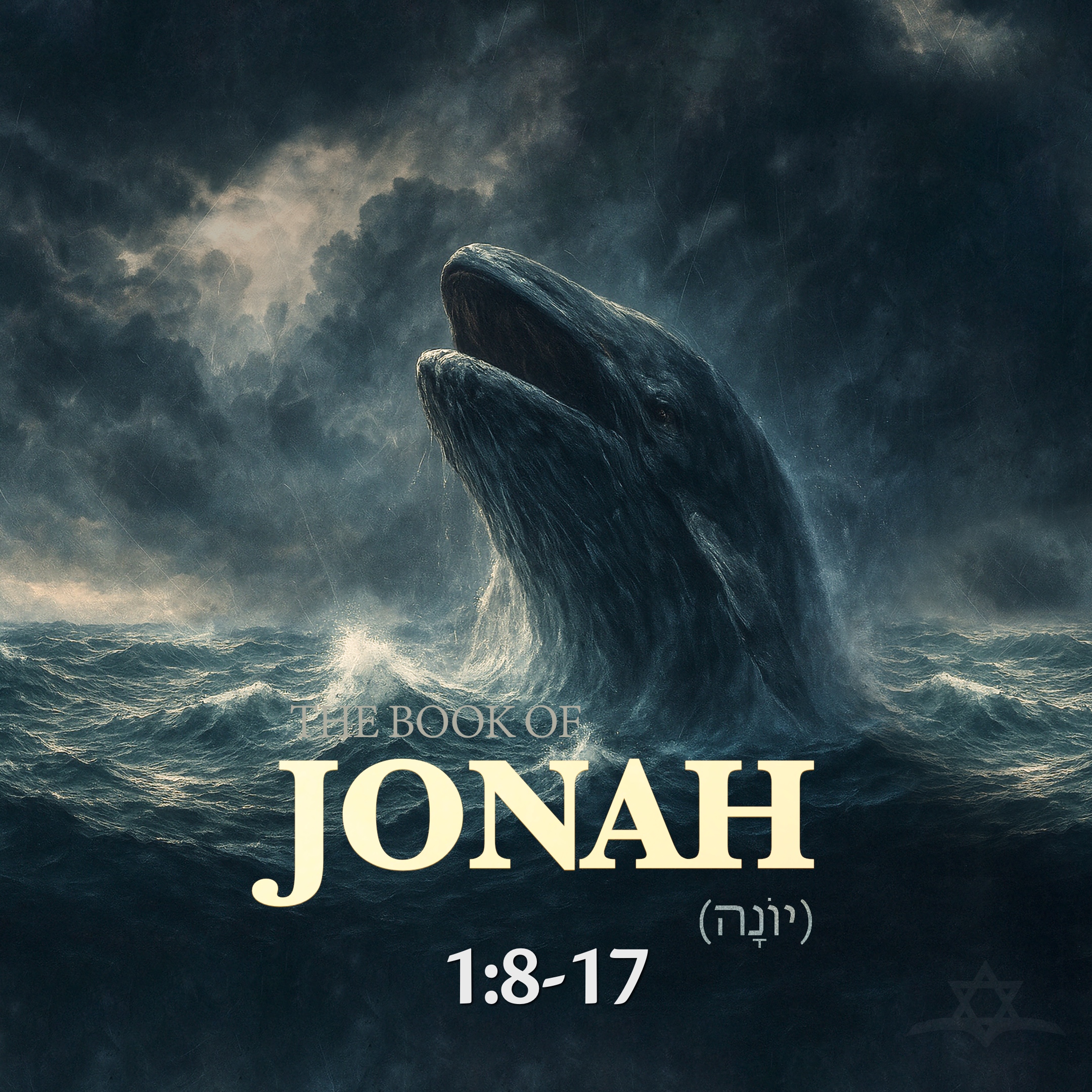 Jonah 1:8-17 - Cast Into the Sea and the Sign of the Messiah