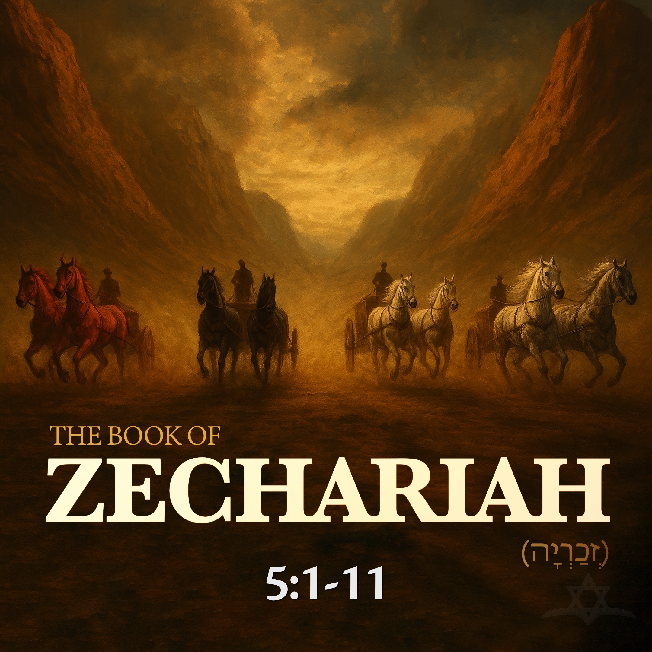 Zechariah 5:1-11 - The Flying Scroll and the Removal of Wickedness