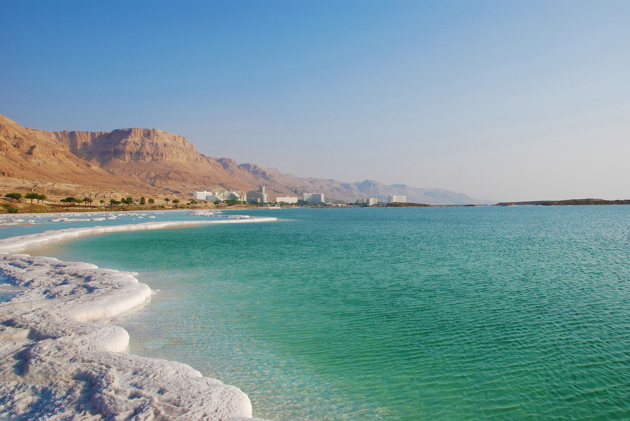 The Dead Sea shore